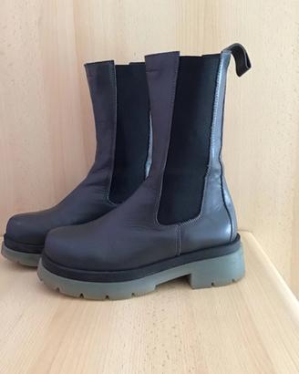 Stivali in pelle Hunter