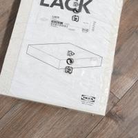 mensola lack Ikea nuova
