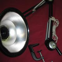 Lampada da tavolo a morsetto+ Lampadina a led