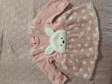 Vestito Mayoral fantasia orsetto 