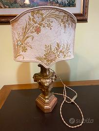 Lampada con paralume