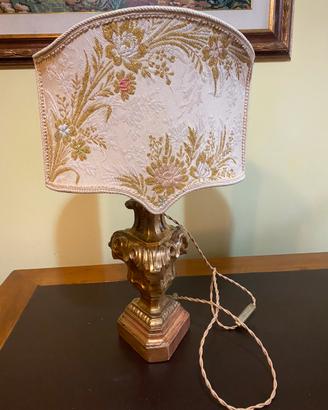 Lampada con paralume