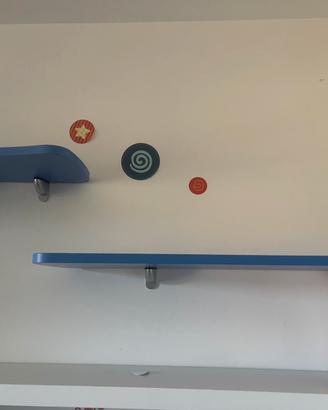 Testiera letto bambini+mensole