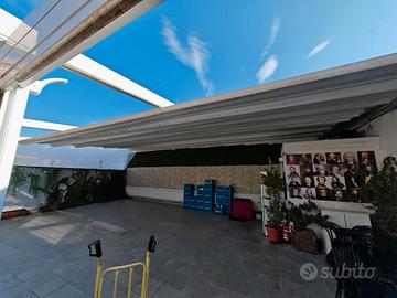 Pergotenda Motorizzata 10x7m + Chiusure Invernali