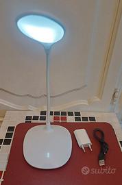 Lampada da Scrivania LED Touch Ricaricabile  3 Lux