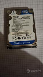 1637-Hard Disk 320GB PC Portatile SATA