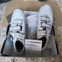 scarpe Diadora taglia numero 44 ciclismo usate