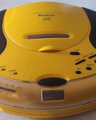Radio cd Bench KH 2242 a batteria e rete elettrica