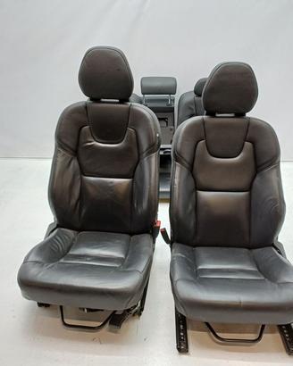 Set sedili in pelle nero 2.0d volvo s90 2017 berli