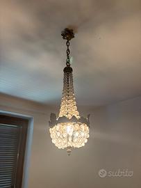 Lampadario cristallo