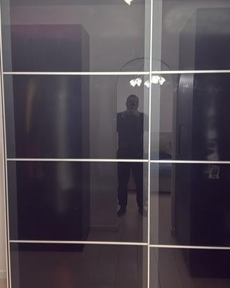 Ante scorrevoli PAX Ikea Nero Lucido