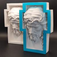 Statuina Gesù in croce 