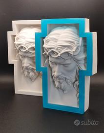 Statuina Gesù in croce 