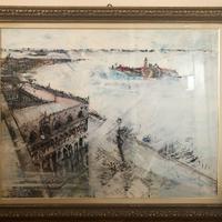 Dipinto quadro di Scianna artista contemporaneo