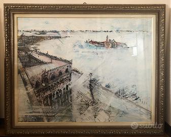 Dipinto quadro di Scianna artista contemporaneo