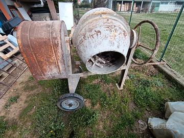 Betoniera Betoniera da 3 cariole elettrica 230Volt