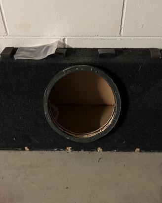 KIT CASSA CHIUSA SUBWOOFER 12" 30cm