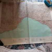 carte geografiche scala 1:250000