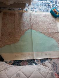 carte geografiche scala 1:250000