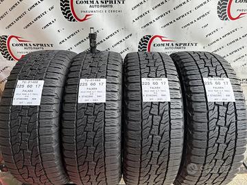4 PNEUMATICI 225/60 R17 FALKEN 4 STAGIONI 75%
