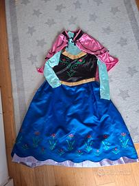 vestito carnevale  Anna ftozen adulto