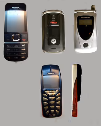 cellulari vintage Nokia Motorola
