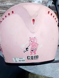 Casco bambina rosa della gcom taglia ys