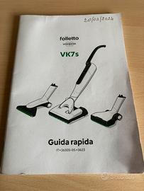 Folletto VK7 completo di accessori