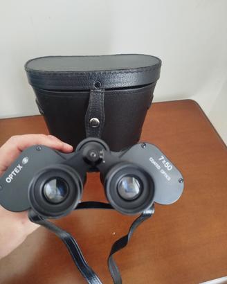 Binocolo OPTEX 7x50 Vintage - NUOVO con Scatola