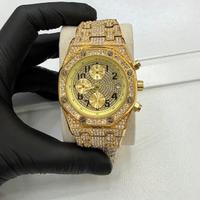 Orologio Iced Out Gold Style – Cronografo Estetico