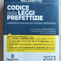 Codice delle leggi prefettizie 2023