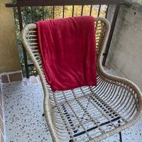 Sedia in rattan
