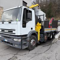 CAMION IVECO MAGIRUS 440 E38 CON GRU PAGLIERO