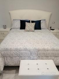 letto contenitore in ecopelle