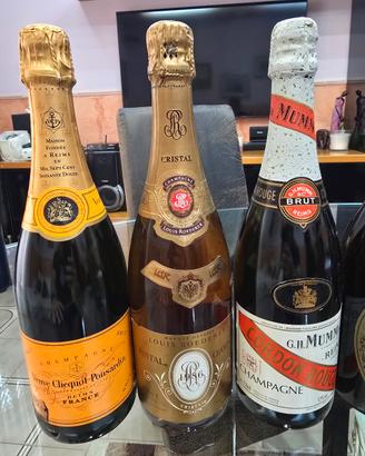 Champagne da collezione. Cristal 1986