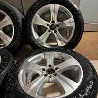 Cerchi Mercedes Classe E gomme estive 225/55/17