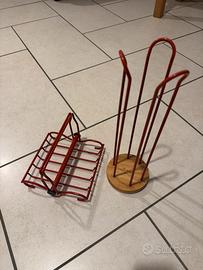 Set porta bicchieri e porta tovaglioli