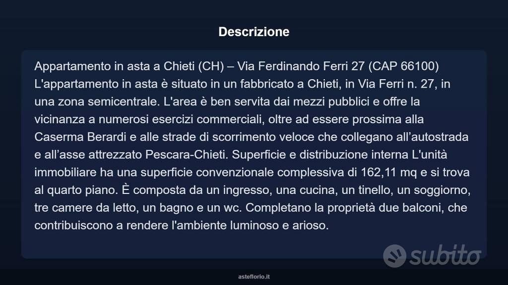 Appartamento – Chieti, Pietragrossa, Santa Barbara - Vista 4