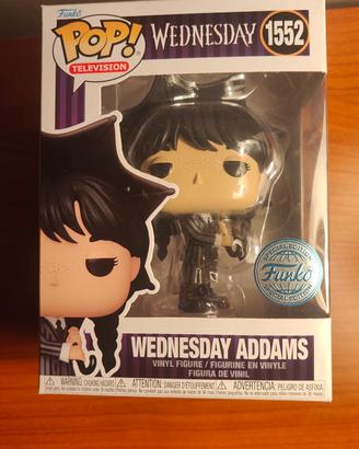 Funko Mercoledì Wednesday Addams 1552 Con Ombrello