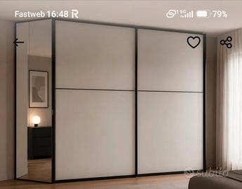 Camera da LETTO POLIFORM Lever vengé rovere NUOVA 