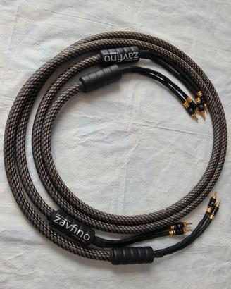 ZAVFINO PRIMA OCC 2,5 m + FUSION SILVER HYBRID XLR