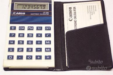 Calcolatrice CANON LC-34