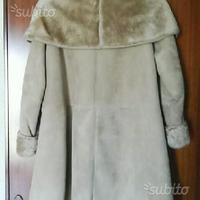 Giacca montone shearling donna taglia 42 come nuov