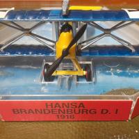 Modello biplano Hansa Branderburg D 1916