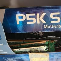 SCHEDA ASUS P5K SE INTEL 2,6 GHZ QUAD  