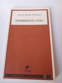 Libro "Disobbedienza civile"