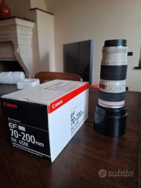 Obiettivo Canon 70/200mm F4 USM