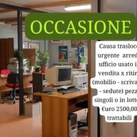 arredo usato ufficio, mobili, scrivanie, sedie