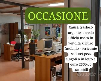 arredo usato ufficio, mobili, scrivanie, sedie