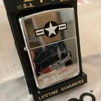 zippo p-51 mustang WWII del 1993